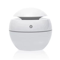 Mini Air Humidifier Ultrasonic USB Aroma Diffuser Wood Grain LED Night Light Electric Essential Oil Diffuser Aromatherapy Home M