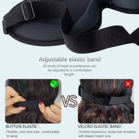 3D Sleep Mask for Men Women Soft Smooth Sleep Mask for Eyes,100% Blockout Light Eye Mask Travel Shade Cover Rest Relax Sleeping